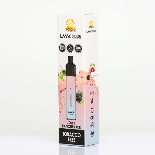 Lava Plus Disposable Device 0% (Jolly Rancher Ice - 2600 Puffs)